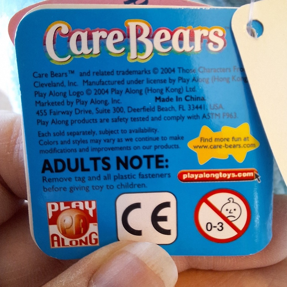 Vintage 2004 Special Edition Care Bears Bedtime Bear Plush 10 Inches - Picture 6 of 11